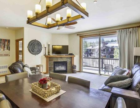 Interior of a Tahoe vacation rental home