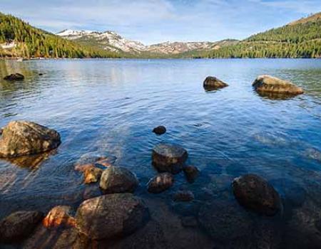 Donnor Memorial Park in Truckee, CA