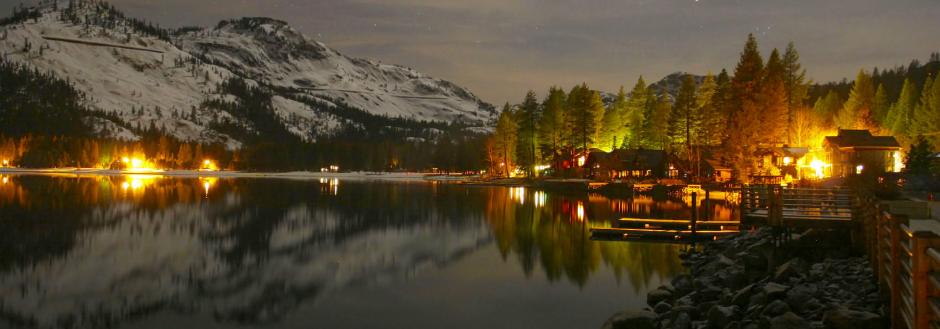 Donner Lake Night Sky 