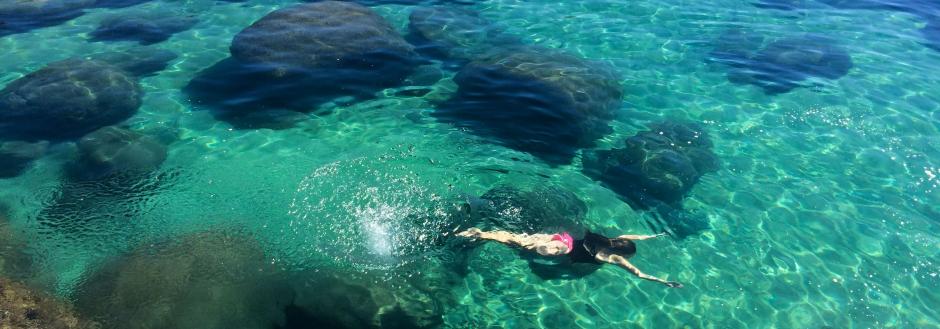 lake tahoe california swimming