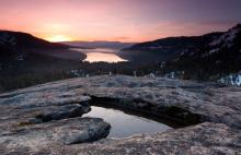 View of Donner Lake from Donner Summit