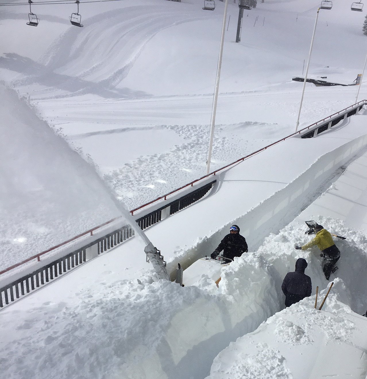 february 2019 snow in tahoe